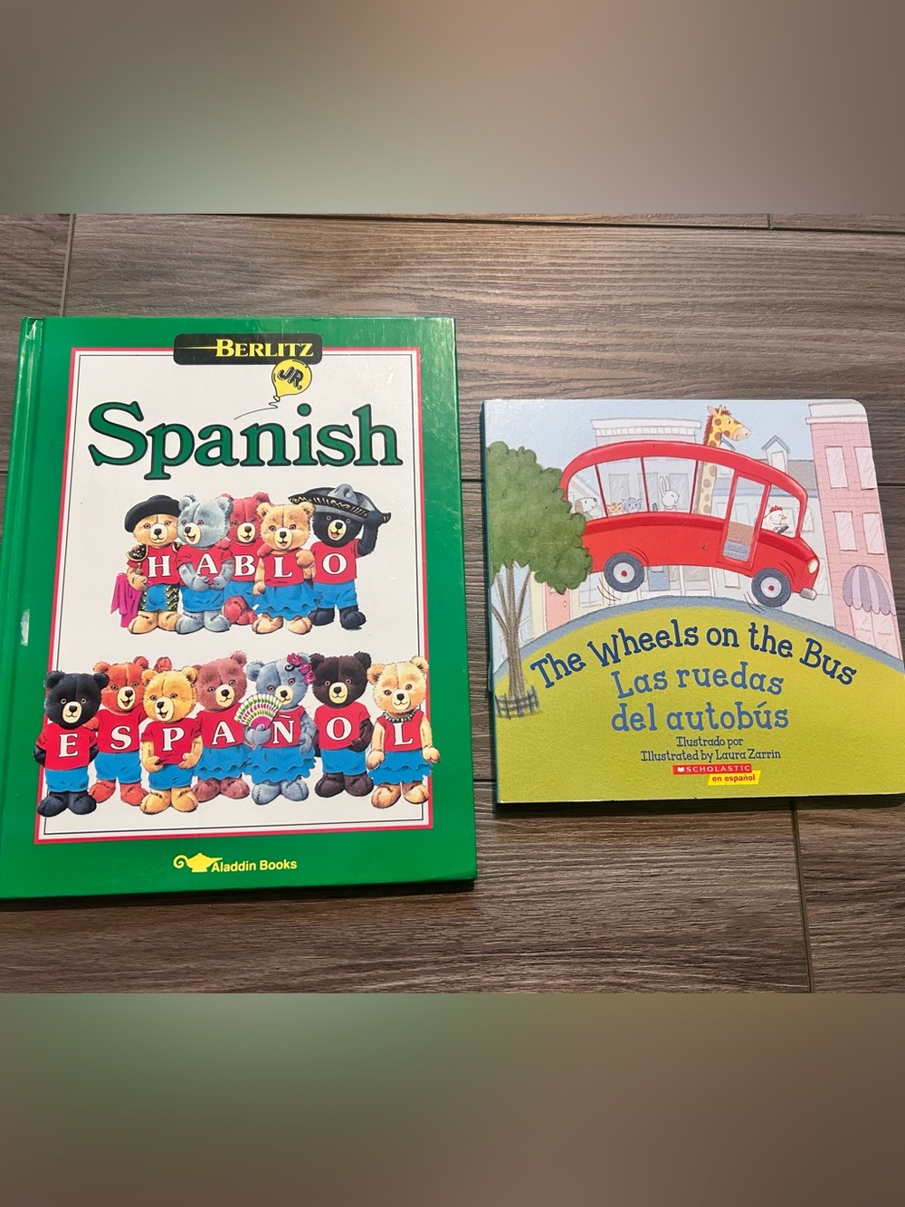 Billingual learning books